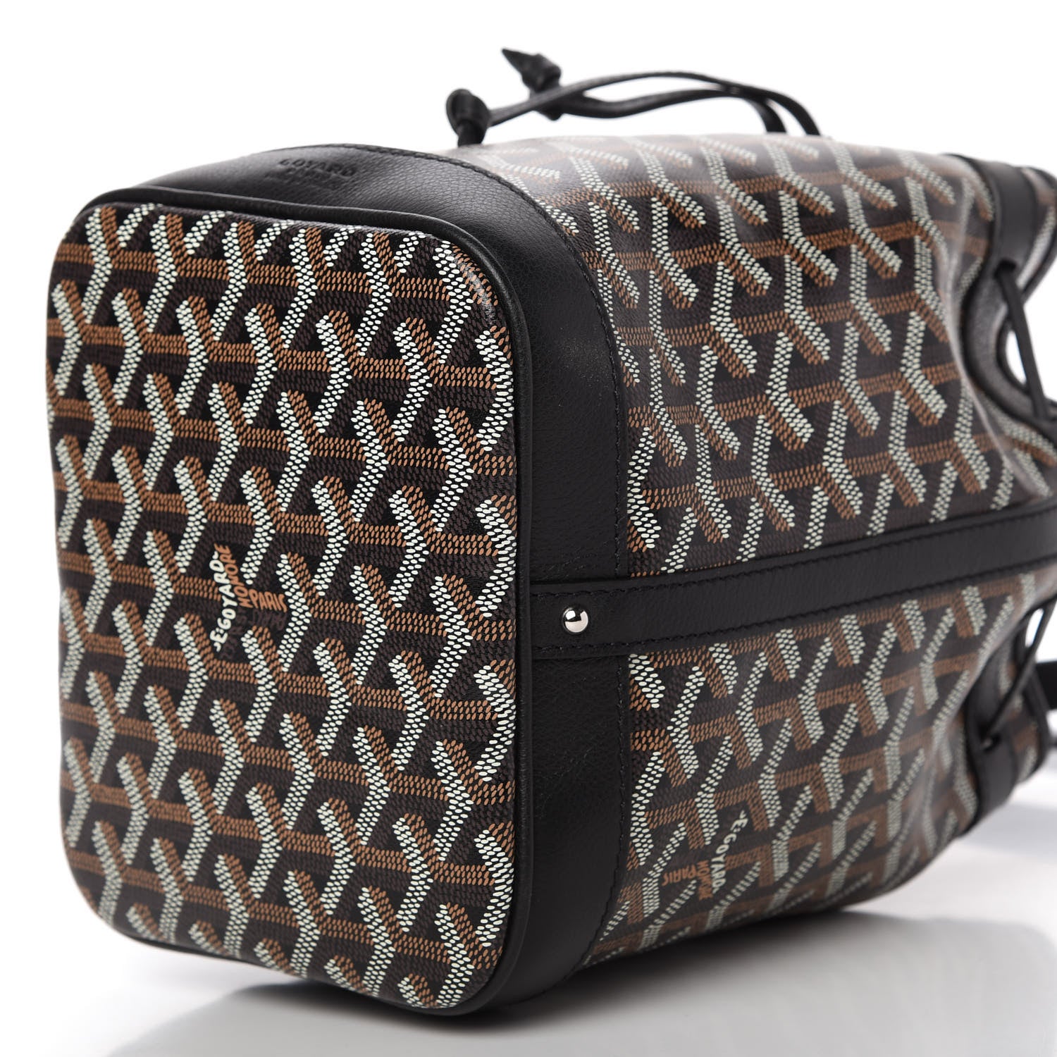 Goyard Goyardine Petit Flot Bucket Bag PM Black 7 of 10