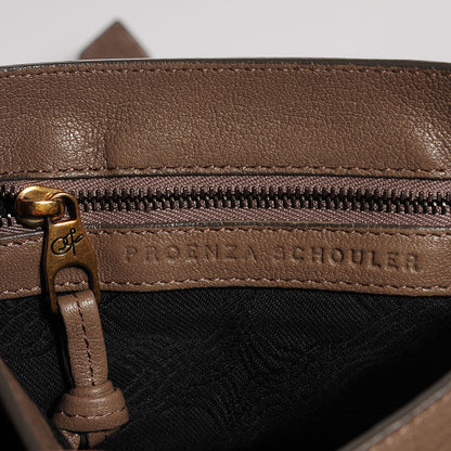 Proenza Schouler Lambskin PS1 Pouch Smoke 8 of 11