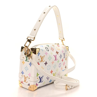 Louis Vuitton LV x TM Cowhide Monogram Multicolor Side Trunk MM White 3 of 9