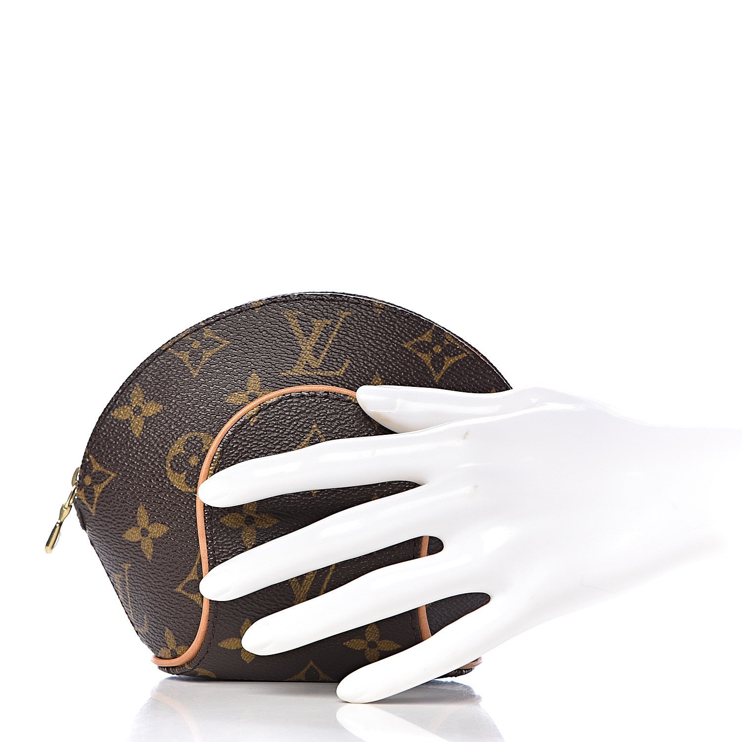 Louis Vuitton Monogram Mini Ellipse Wristlet Clutch 1 of 9