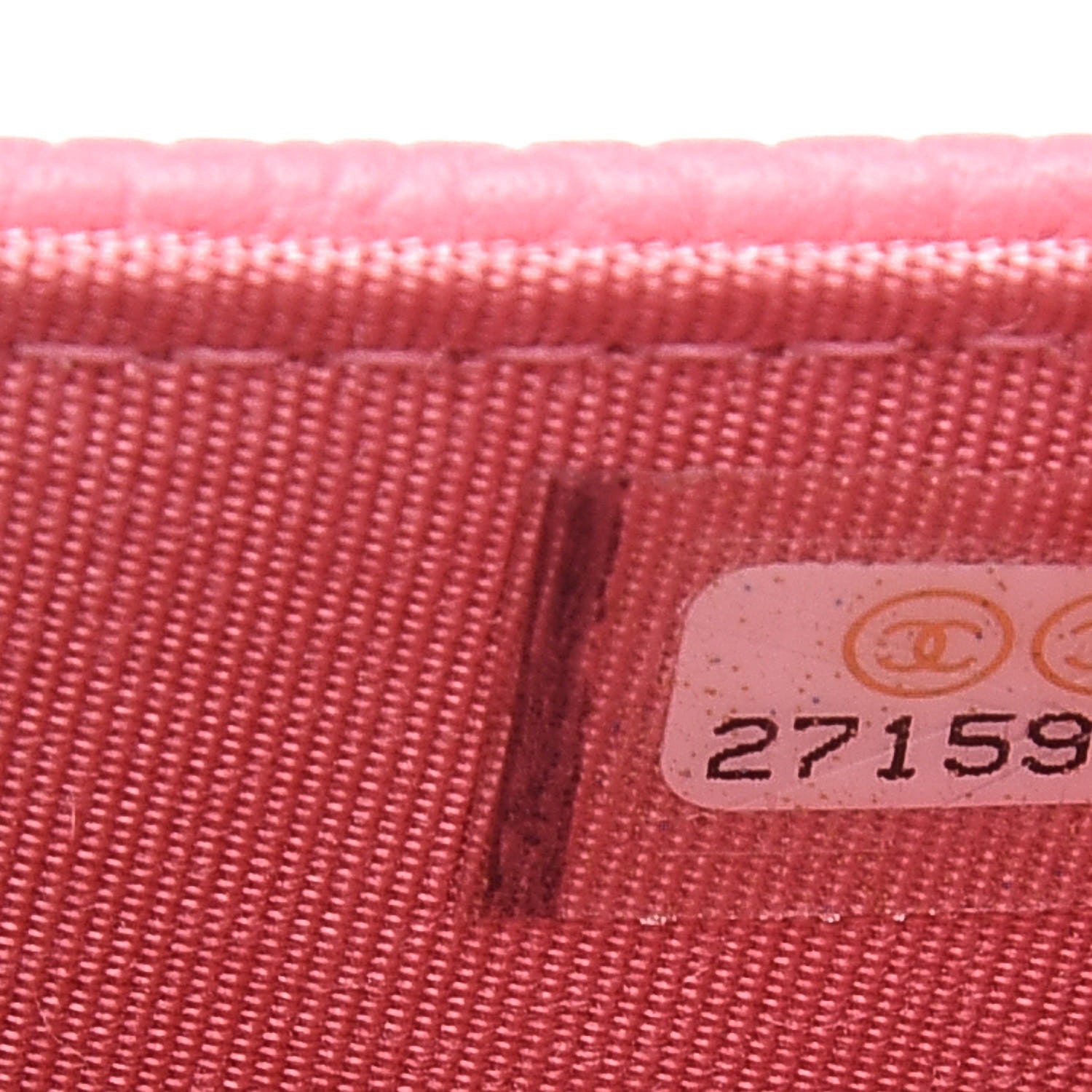 Chanel Caviar Quilted Filigree Flap Card Holder Pink Blue Green 8 of 9