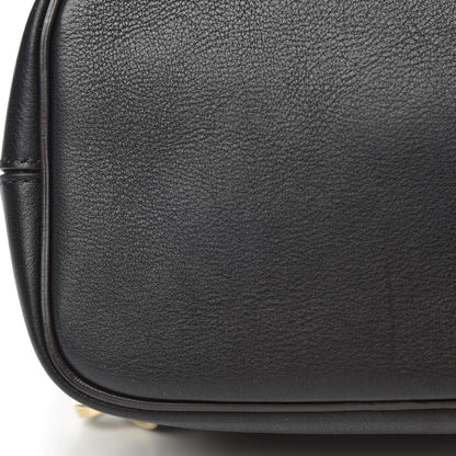 Chloe Suede Calfskin Small Faye Backpack Black 9 of 10