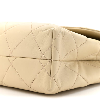 Chanel Calfskin Quilted In the Business Flap Bag Light Beige 9 of 10