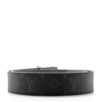 Louis Vuitton Monogram Eclipse 40mm LV Initiales Reversible Belt  85 34 2 of 5