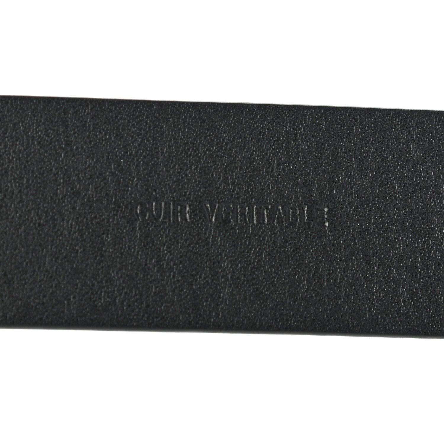 Chanel Calfskin Crystal CC Belt 95 38 Black Blue 5 of 7