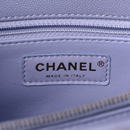 Chanel Caviar Quilted Small Coco Handle Flap Light Purple 5 of 9