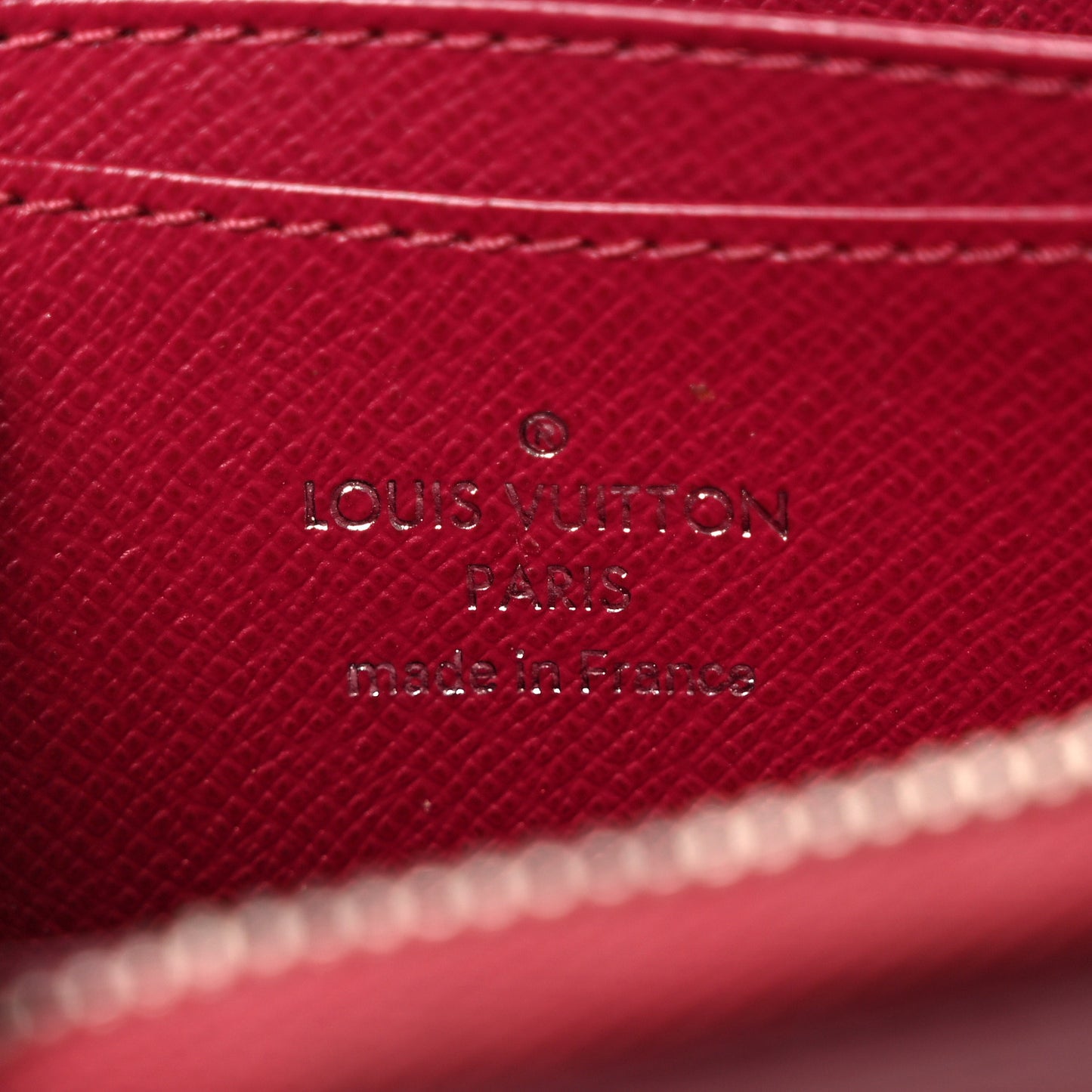 Epi Zippy Coin Purse Rubis