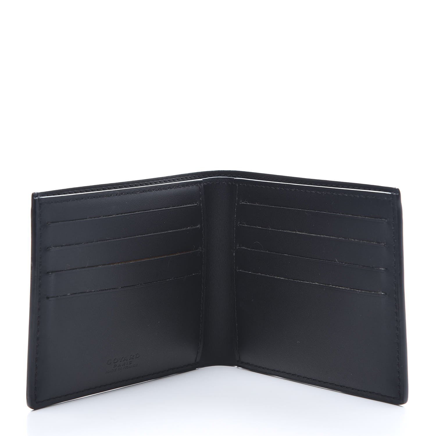 Goyard Goyardine Bi-Fold Victoire PM Wallet Black 5 of 9