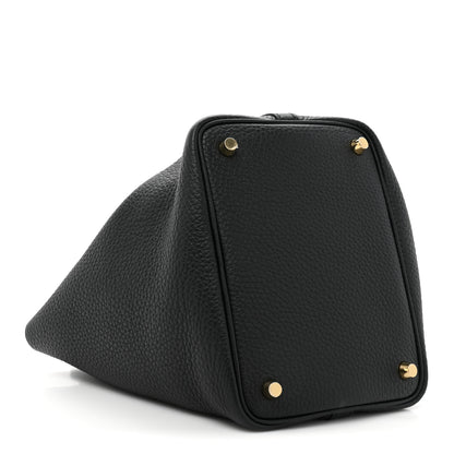 Hermes Taurillon Clemence Picotin Lock 18 PM Black 4 of 10