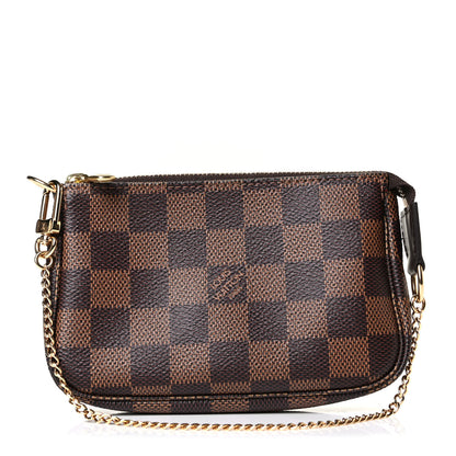 Louis Vuitton Damier Ebene Mini Pochette Accessories 1 of 4