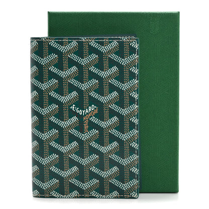 Goyard Goyardine Passport Wallet Green 11 of 11