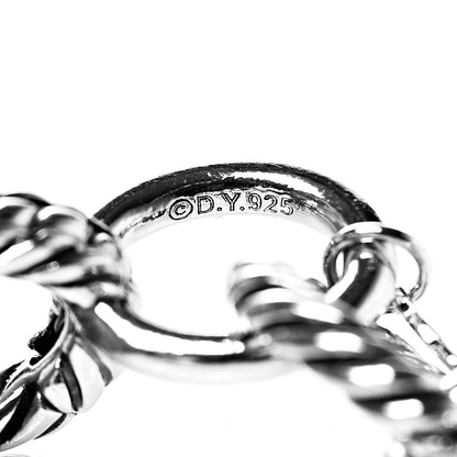 David Yurman Sterling Silver 12mm Large Oval Link Bracelet 5 of 5