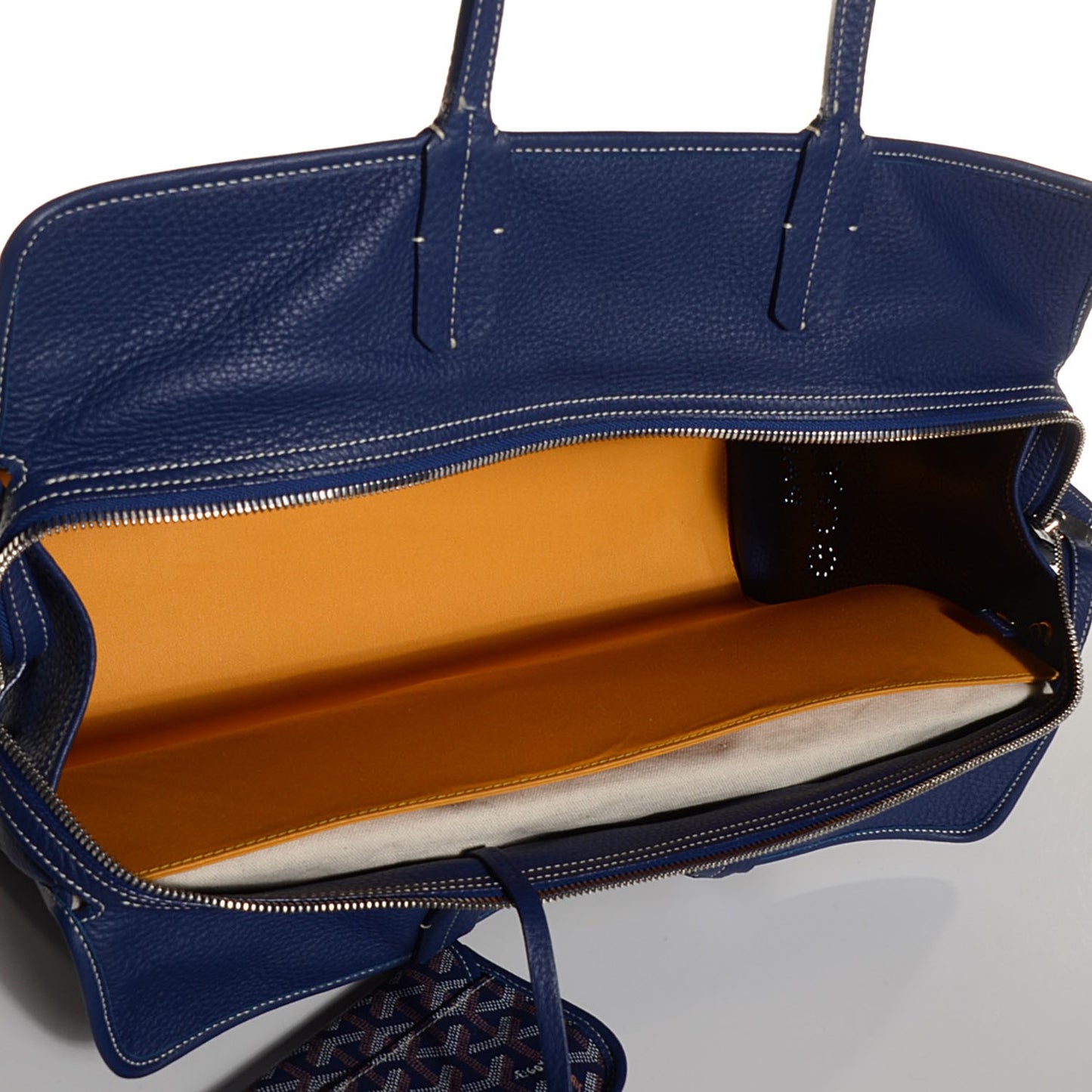 Goyardine Sac Hardy Pet Carrier GM Blue