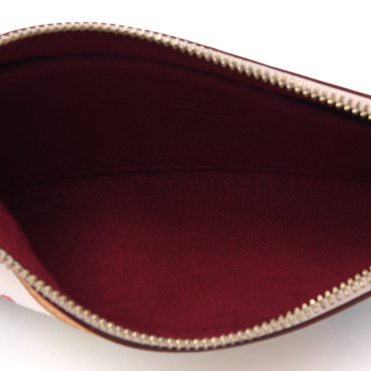 Monogram Multicolor Pochette Milla MM White