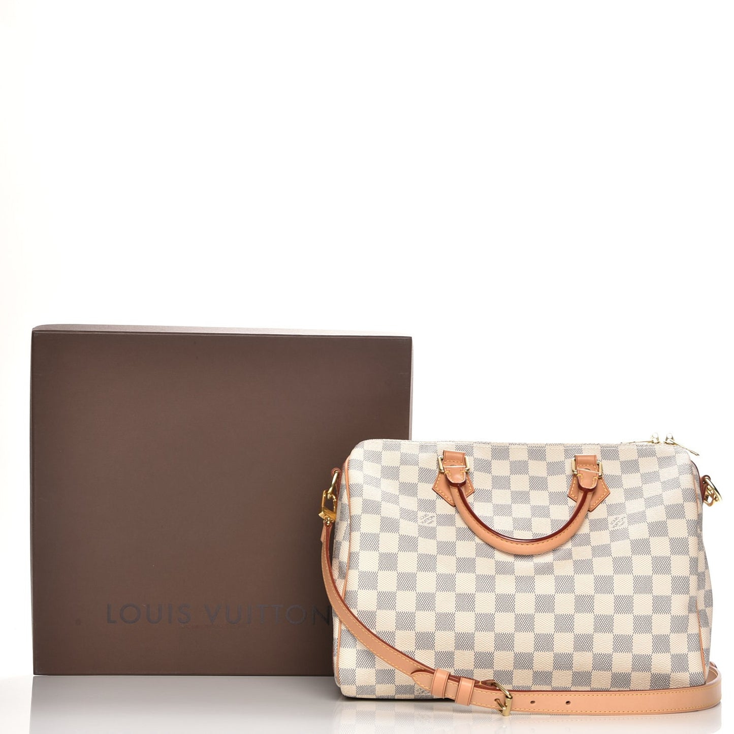 Damier Azur Speedy Bandouliere 30