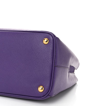 Prada Saffiano Lux Parabole Tote Viola 10 of 10