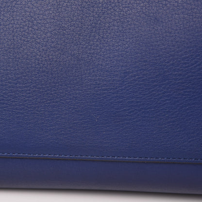 Celine Supple Calfskin Medium Phantom Luggage Indigo 12 of 16