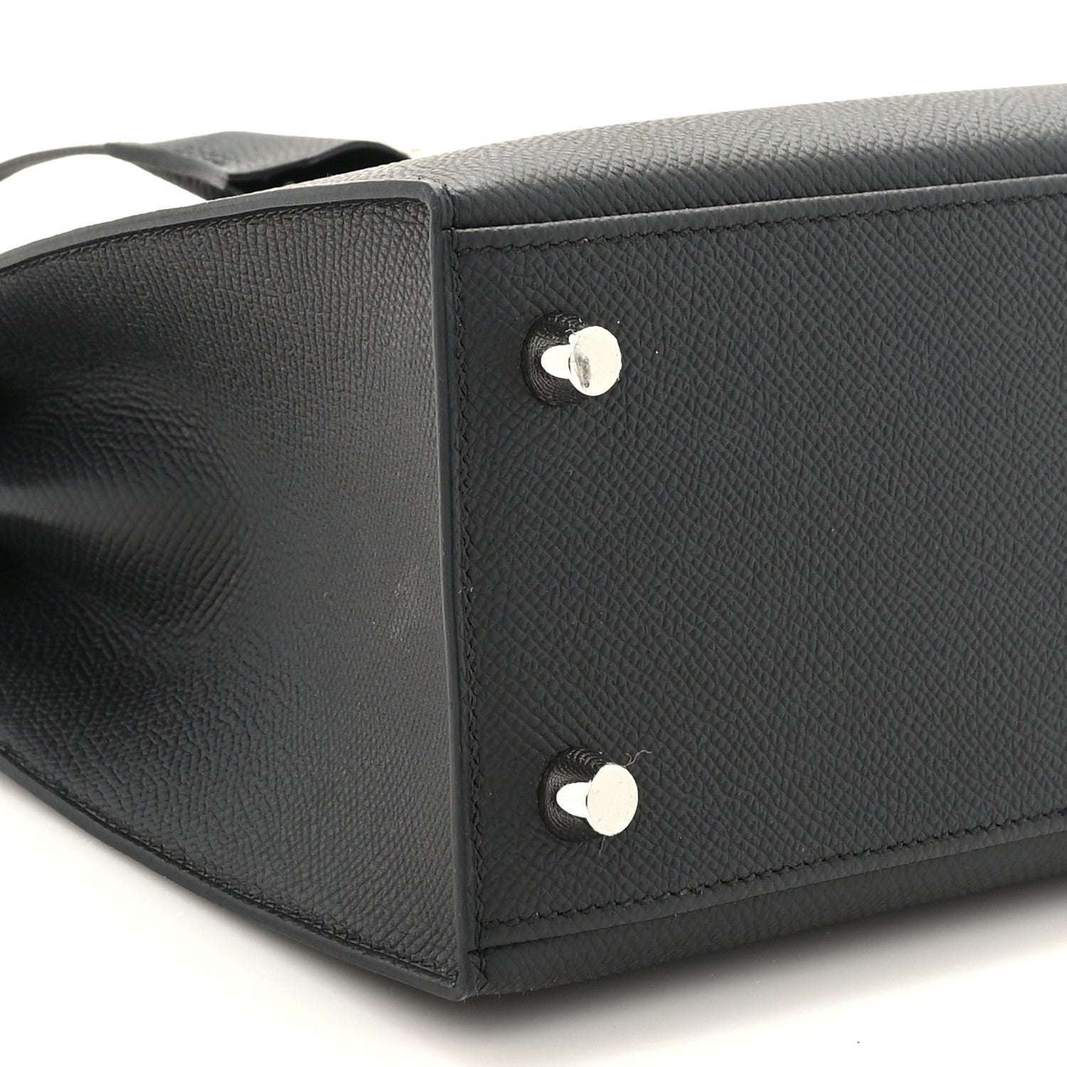 Hermes Epsom Kelly Sellier 25 Black 5 of 7