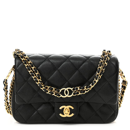 Chanel Caviar Quilted Mini CC You Flap Black 1 of 10