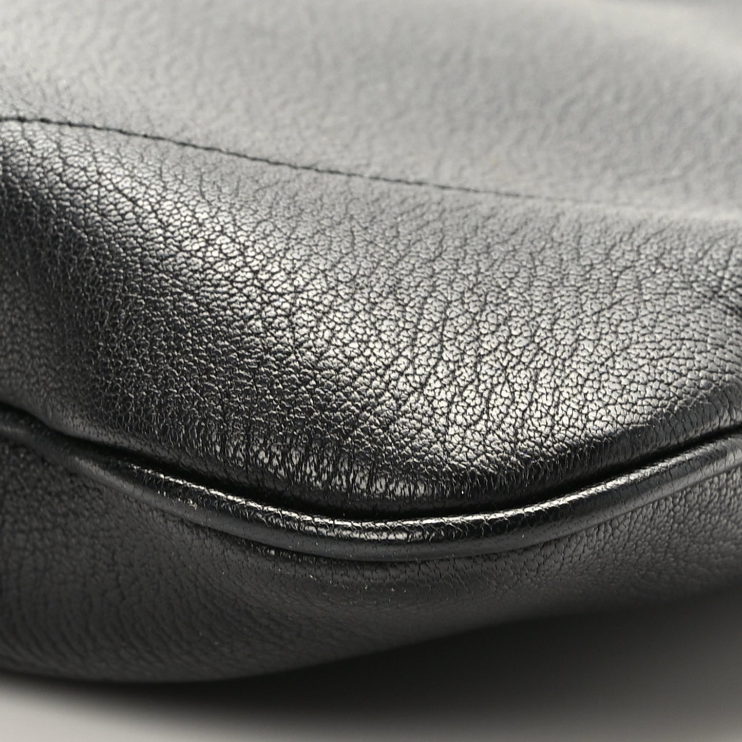 Goatskin Medium Aphrodite Shoulder Bag Black