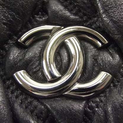 Chanel Leather Large Bubble Quilt Bowler 11 of 11