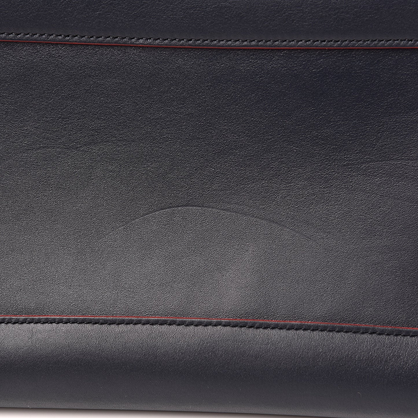 Satin Calfskin Mini Belt Bag Navy Blue