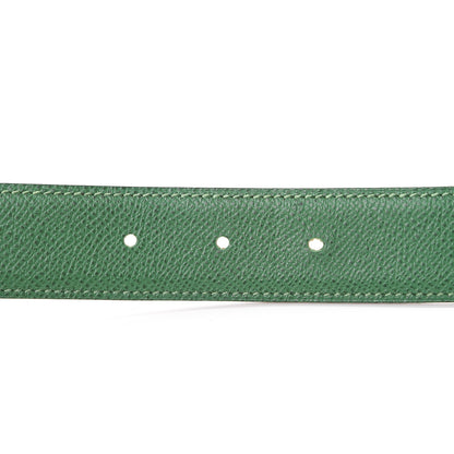 Hermes Courchevel 32mm Belt Strap 70 Gold Vert Clair 5 of 11