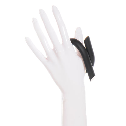 Louis Vuitton Rubber Twist Cuff Black 2 of 7