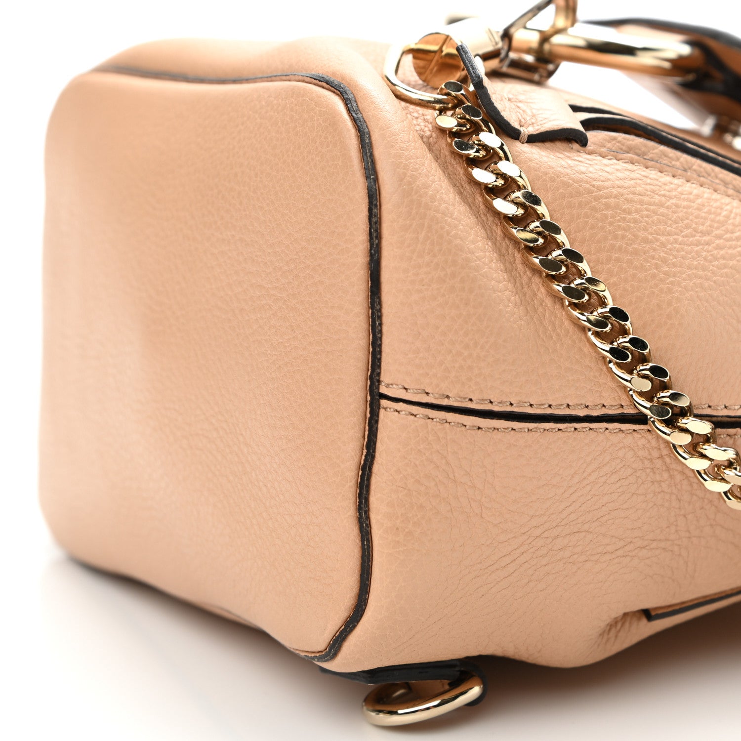 Chloe Suede Calfskin Mini Faye Backpack Blush Nude 10 of 12