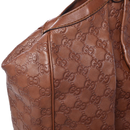 Gucci Guccissima Large Sukey Tote Brown 13 of 23