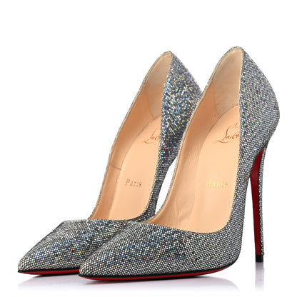 Christian Louboutin Glitter So Kate 120 Pumps 37 Disco Ball Multicolor 3 of 7