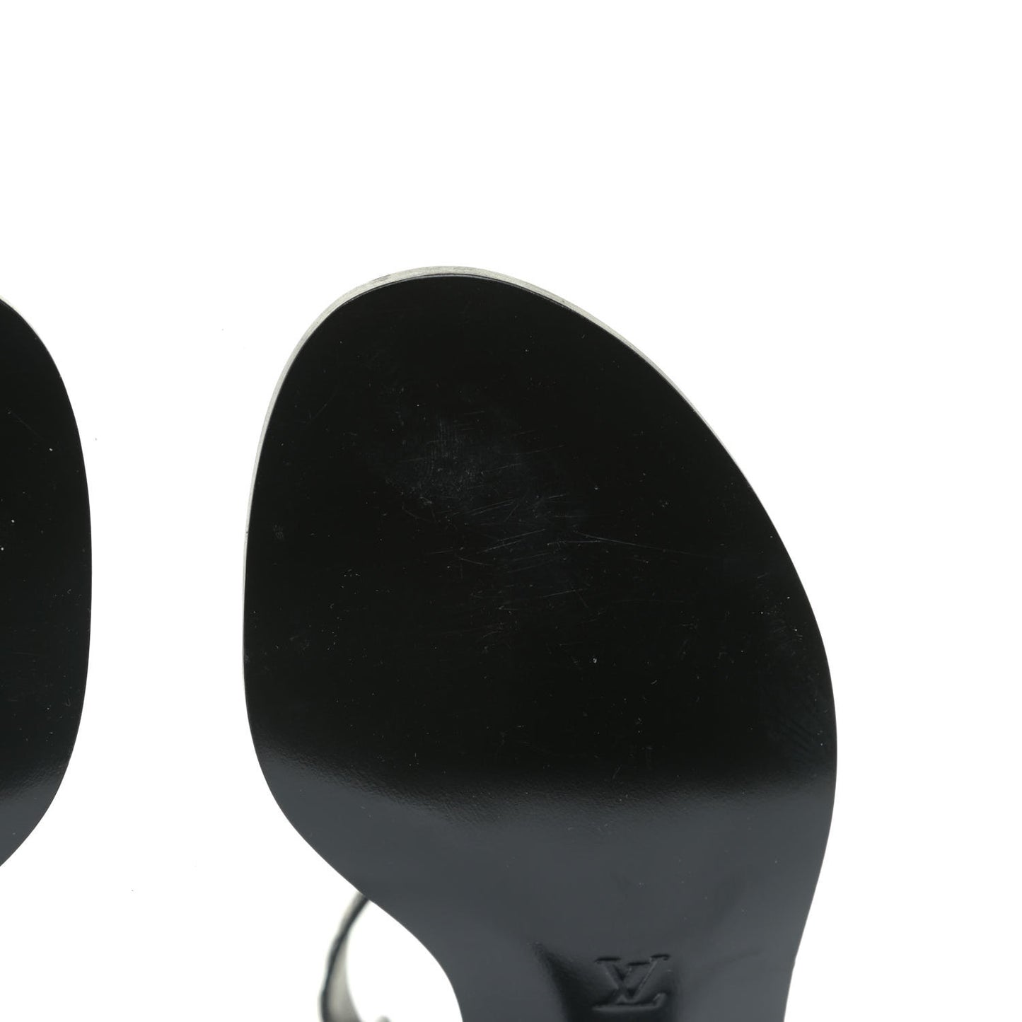 Calfskin Monogram Passenger Sandals 39 Black
