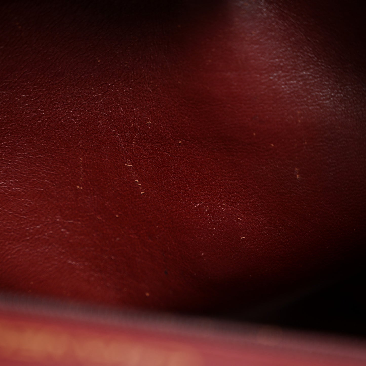 Lambskin Quilted Medium Double Flap Navy