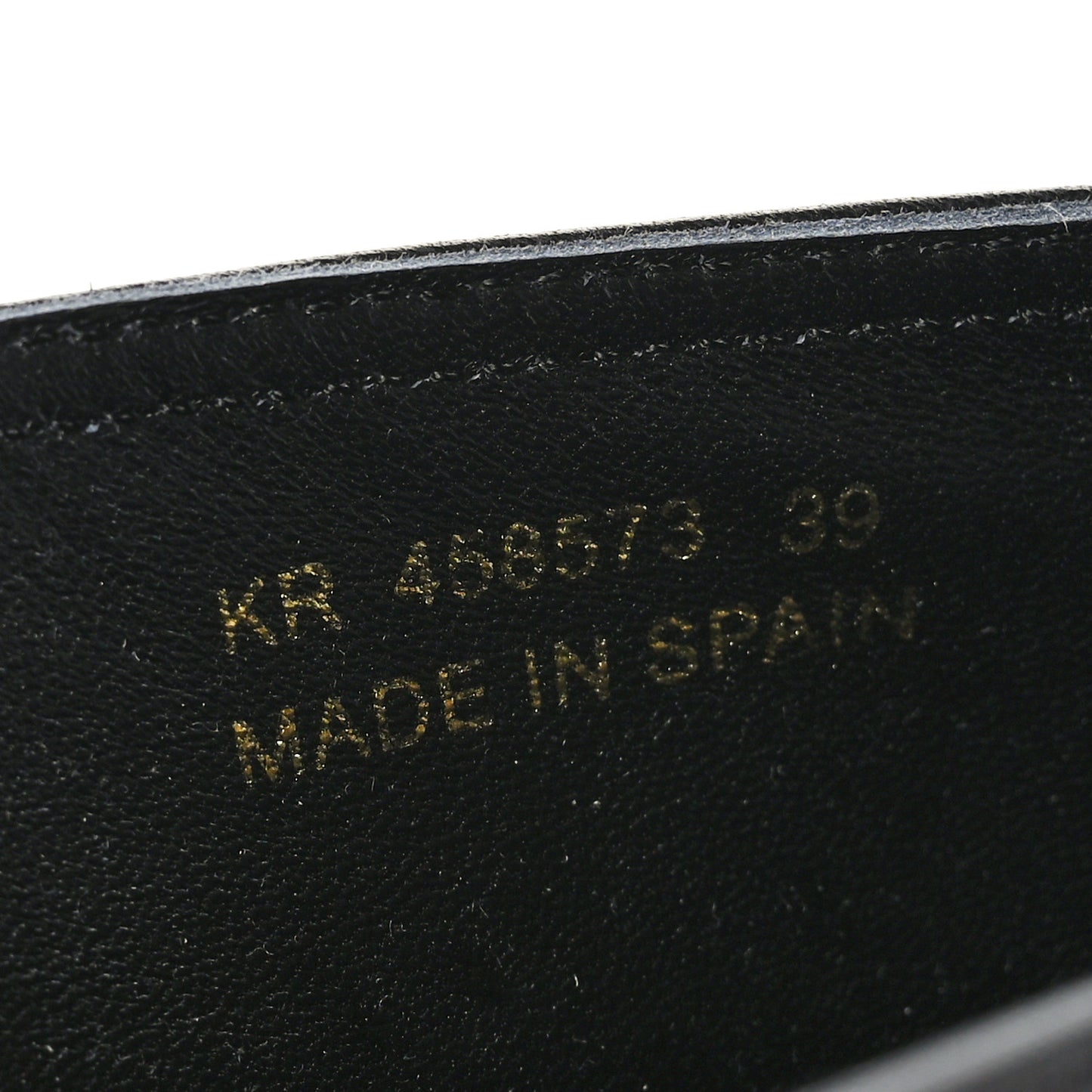 Lambskin Monogram Espadrilles 39 Black