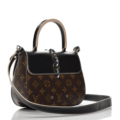 Louis Vuitton Calfskin Monogram Chain It Bag PM Black 4 of 7