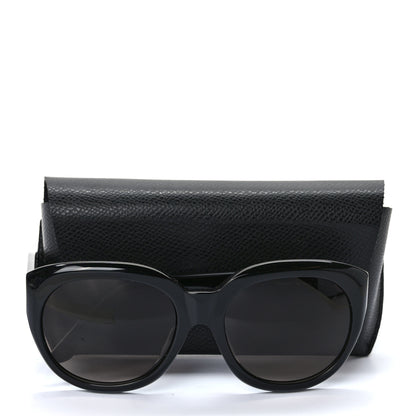 Celine Acetate Round Sunglasses CL40071F Black 7 of 7