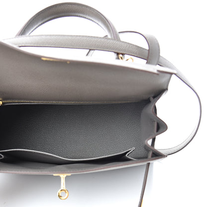 Hermes Epsom Kelly Sellier 25 Etain 4 of 10