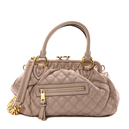 Marc Jacobs Calfskin Quilted Stam Blush 1 of 9