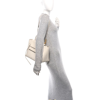 Celine Grained Calfskin Mini Belt Bag White 2 of 15
