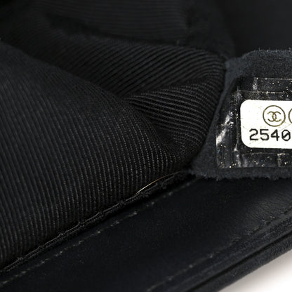 Chanel Calfskin Quilted Medium Boy Flap So Black 7 of 10