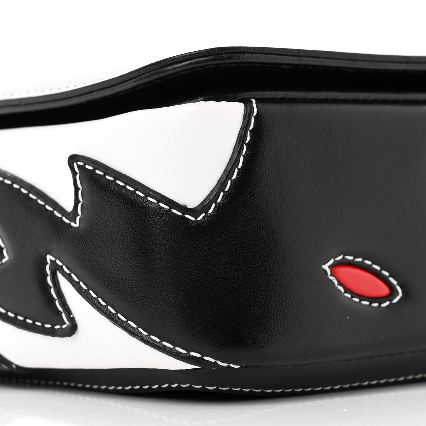 Calfskin Lola Bag White Multicolor