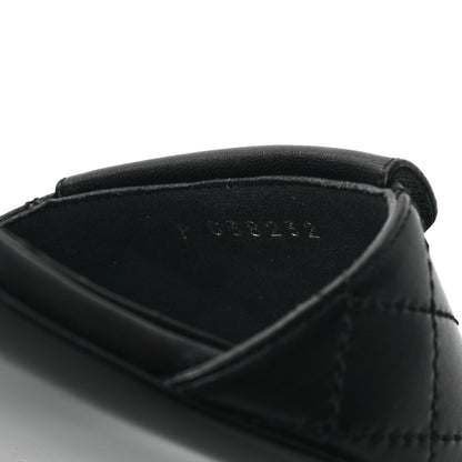 Chanel Lambskin Quilted CC Turnlock Sandals 36 Black 8 of 10
