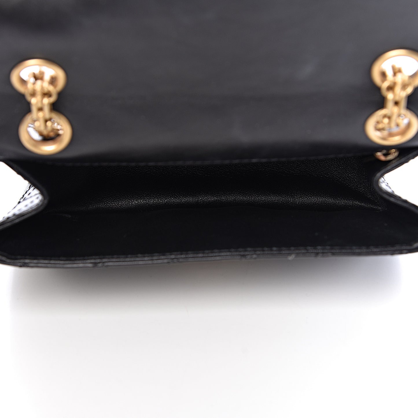 Aged Calfskin Quilted 2.55 Reissue Mini Flap Black