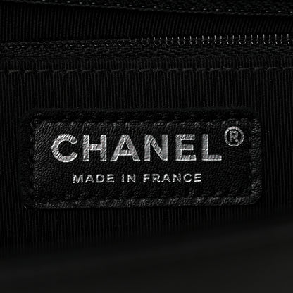 Chanel Grained Calfskin Quilted New Medium Boy Flap Black 6 of 11