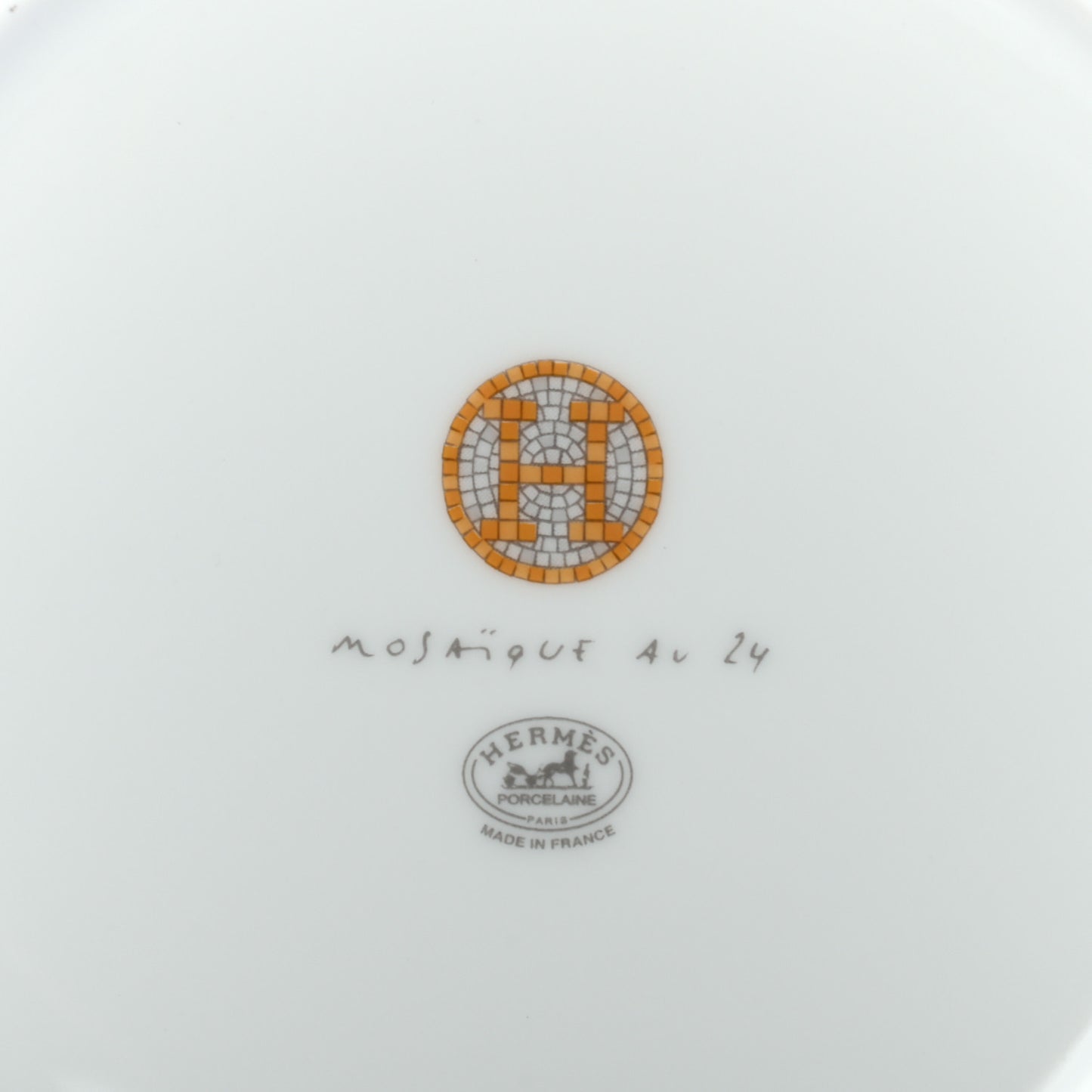 Porcelain 24 Gold Mosaique Teapot