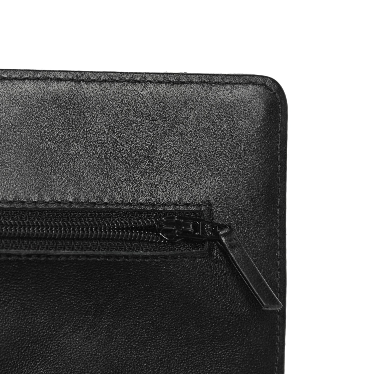 Chanel Lambskin Quilted Wallet On Chain WOC Black 15 of 31