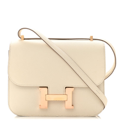 Hermes Epsom Constance 18 Craie 1 of 10