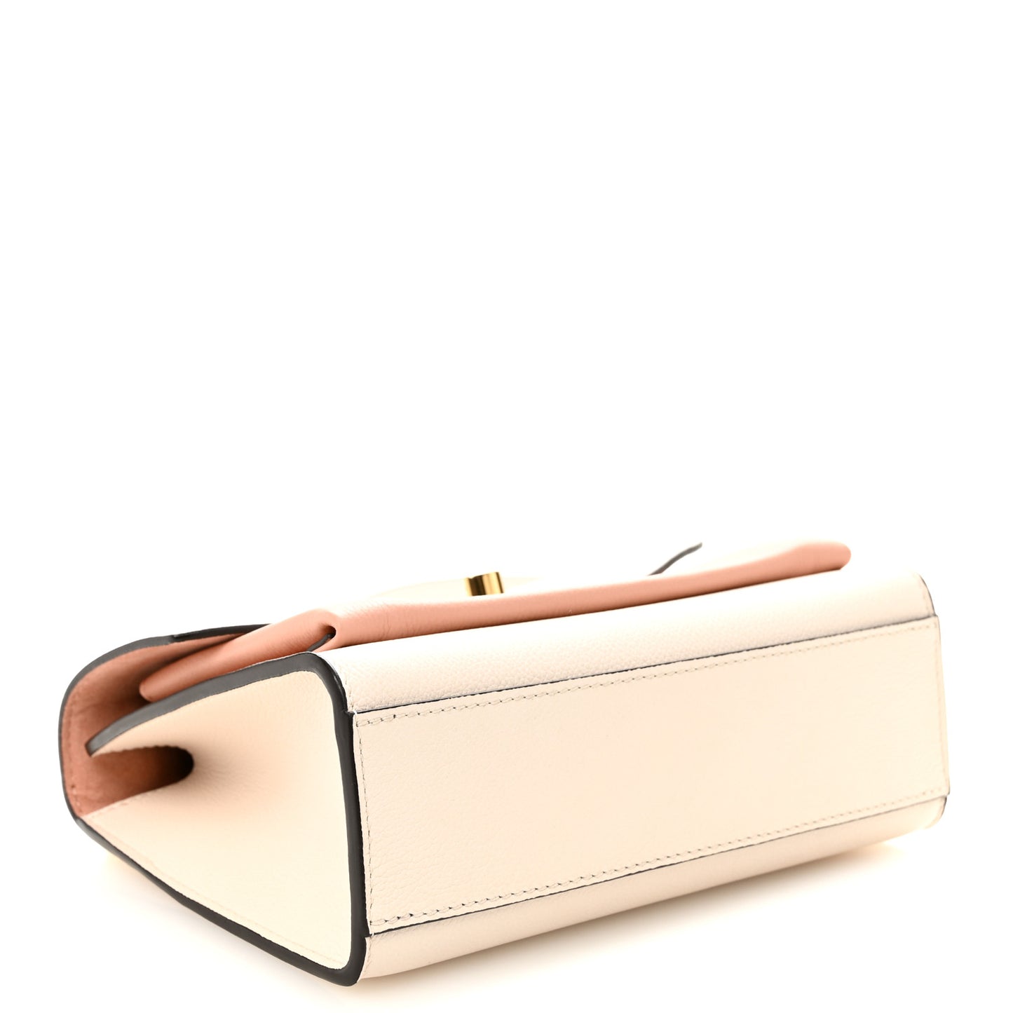 Soft Calfskin Mylockme Chain Bag BB Rose Trianon Quartz