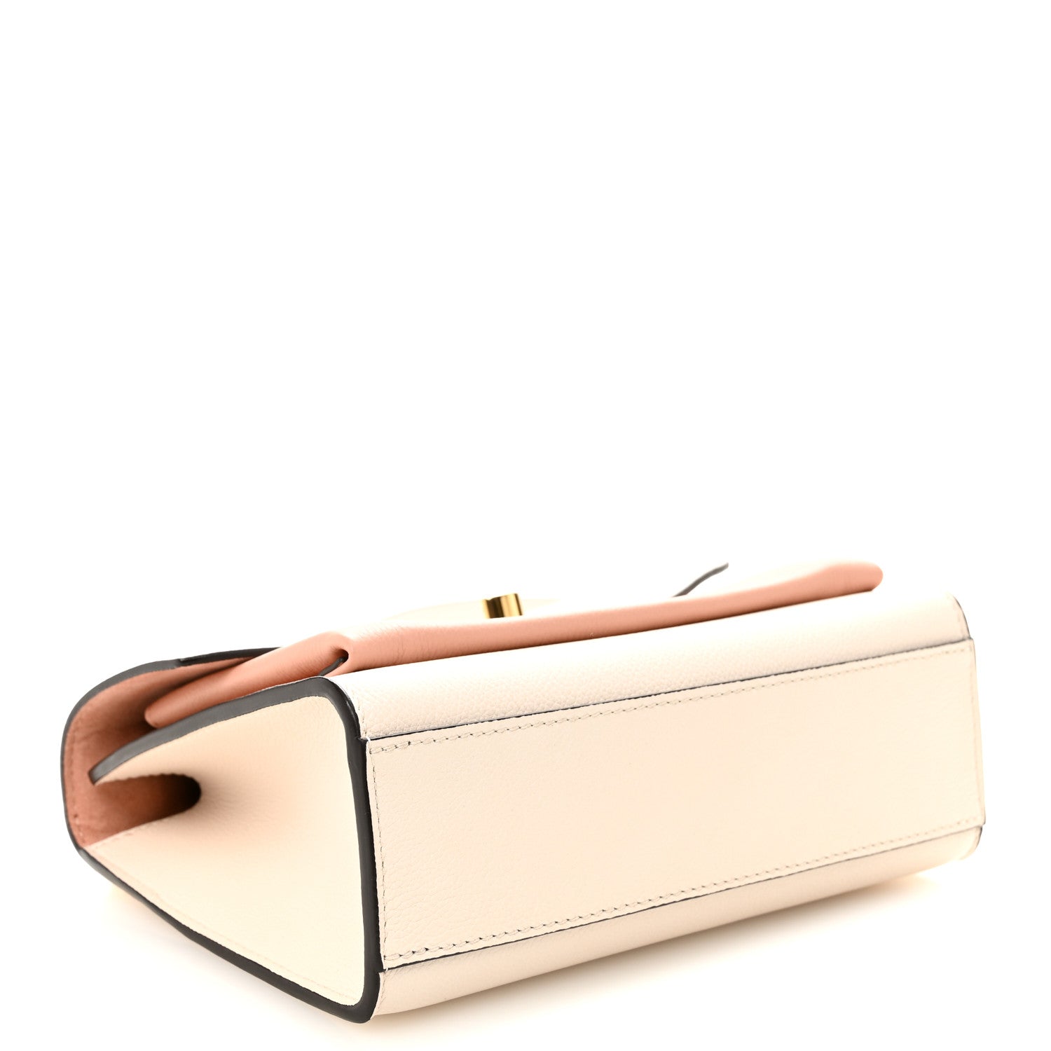 Louis Vuitton Soft Calfskin Mylockme Chain Bag BB Rose Trianon Quartz 4 of 9