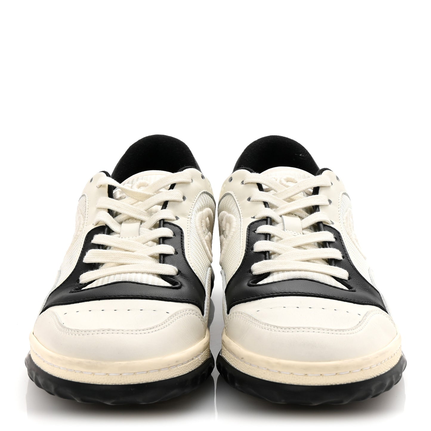 Dali Soft Calfskin Womens Mac80 Sneakers 38.5 Off White Black